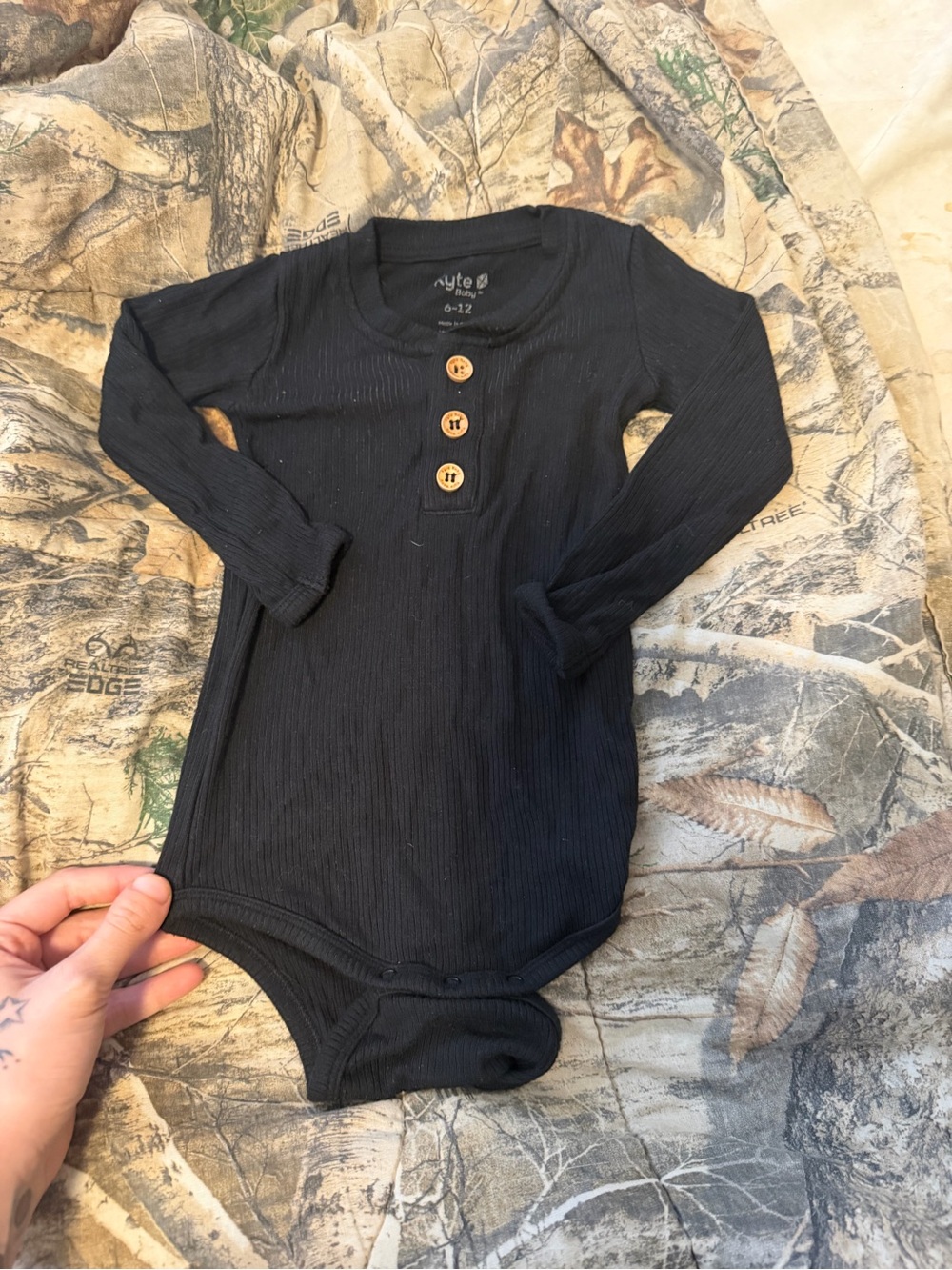 Kyte baby ribbed bodysuit